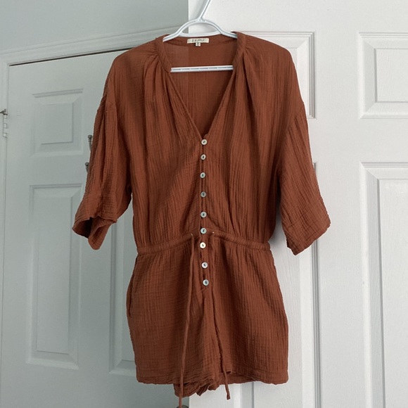 Brown Romper - Picture 2 of 5